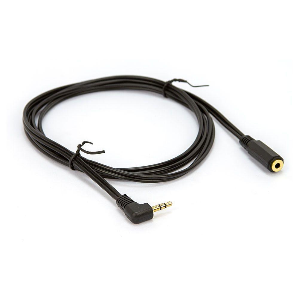 Cabo Extensor De P2 90° Macho E Fêmea - 1,20 Metro - 2