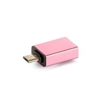 Adaptador Usb Android Com Função Otg - Rosa - 1