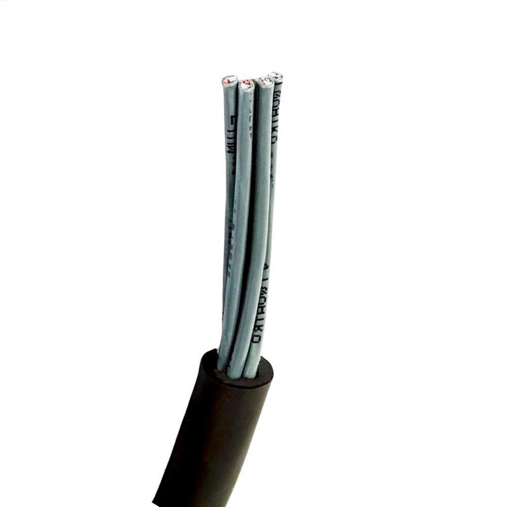 Multicabo Espaguetado Termoplástico Flexível 4 Vias 20 Metro - 5
