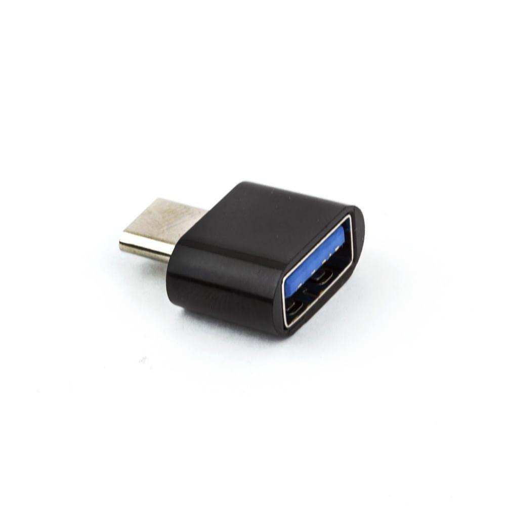 Adaptador Usb-c Usb 3.0 Com Função Otg - Preto - 2