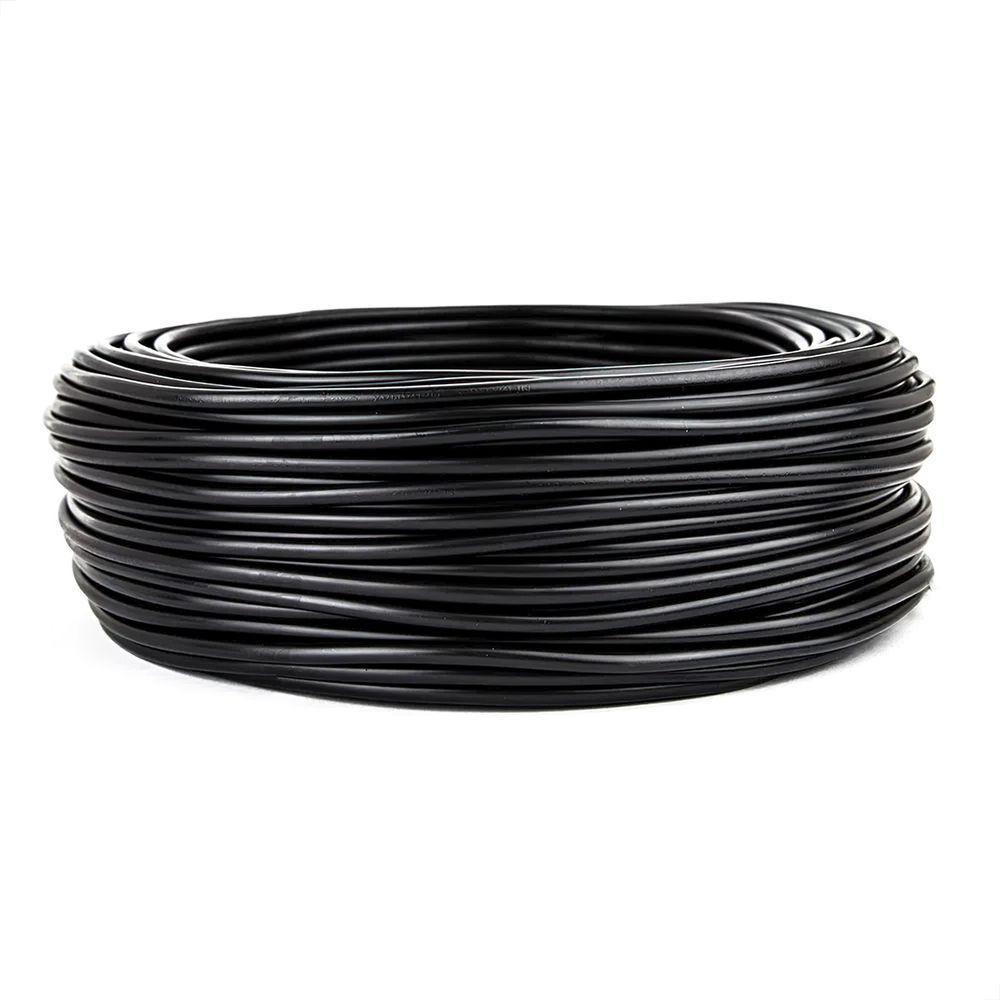Cabo Pp 2x1,00 Mm Elétrico Flexível Preto - 1 Metro - 3
