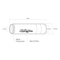 Conector P2 Fêmea Linha Gold - Cirilo Cabos - 2