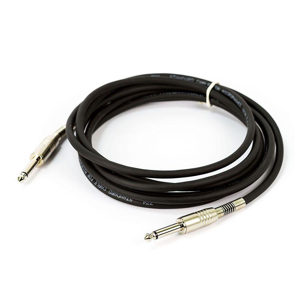 Cabo De Guitarra P10 X P10 Mono Santo Angelo - 3 Metros - 1