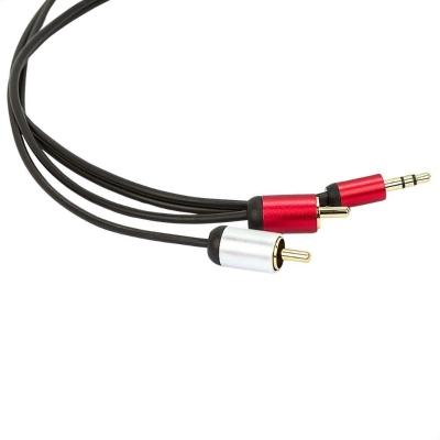 Cabo Conector P2 Estéreo Para Rca Profissional - 2 Metros