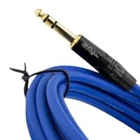Cabo P10 Para P10 Estereo Profissional - Azul 50 Metros - 5