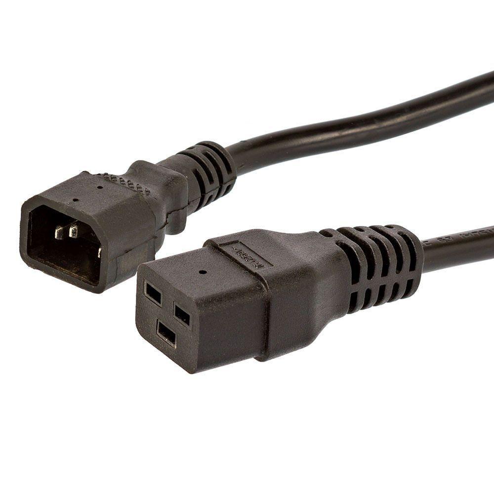Cabo De Força Extensor Iec C19 14awg - 3 Metros - 2