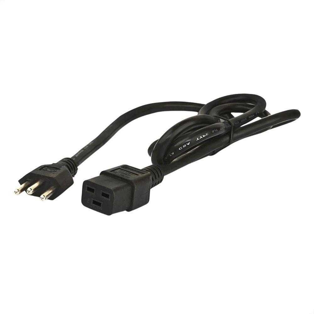 Cabo De Força Iec C19 14 Awg - 3 Metros - 5