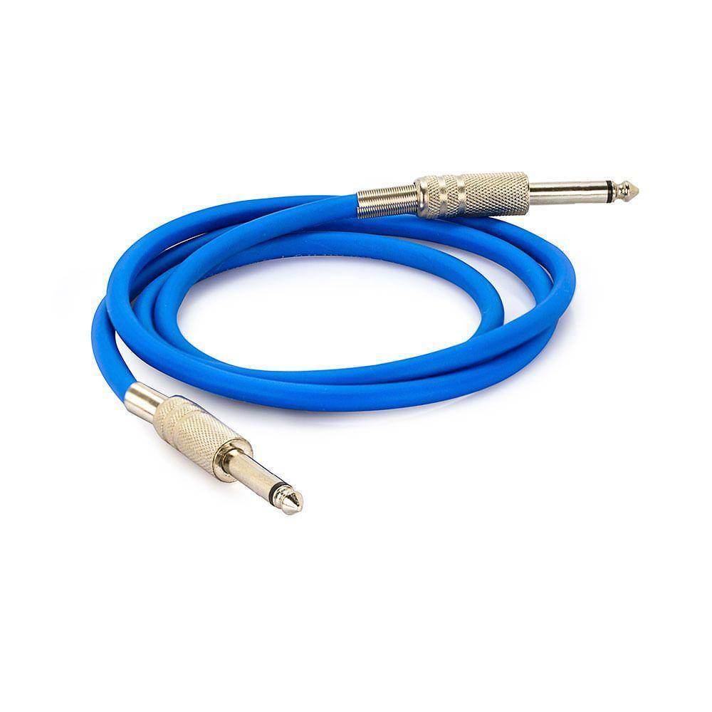 Cabo P10 Para P10 Mono - Azul 2 Metros - 3
