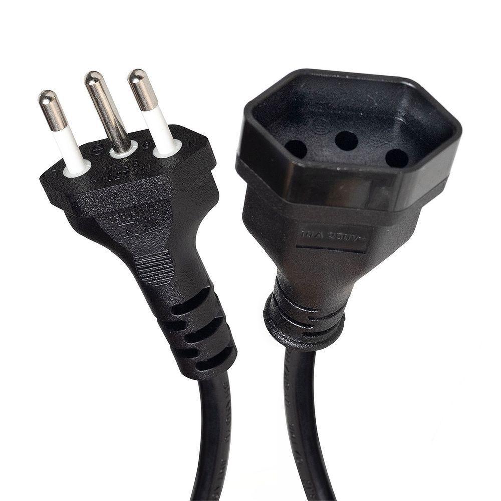 Extensão Cabo De Força - 10a 3 Metros - 1