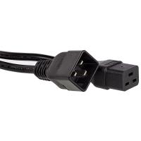 Extensão De Cabo De Força Iec C20-c19 - 5 Metros - 2