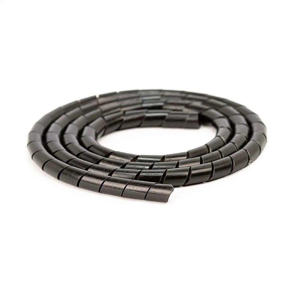 Organizador Fios E Cabos Spiraduto 1-4 Preto - 3 Metros - 1