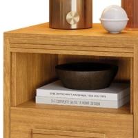 Kit 2 Mesas De Cabeceira 2 Gavetas Tóquio 100% Mdf - Casa Chick Cinamomo - 2