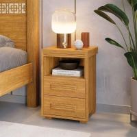 Mesa De Cabeceira 2 Gavetas Tóquio 100% Mdf - Casa Chick Cinamomo - 2