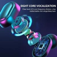 Fone De Ouvido Bluetooth, Hi Fi Lossless Heads Sem Fio à Prova D\' água Rosa - 2