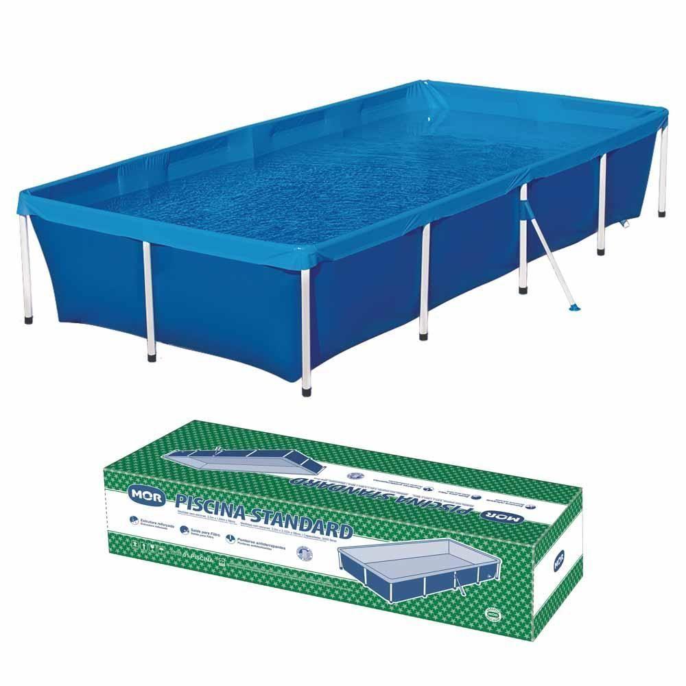 Piscina Retangular 3000 Litros Estruturada Mor - 1