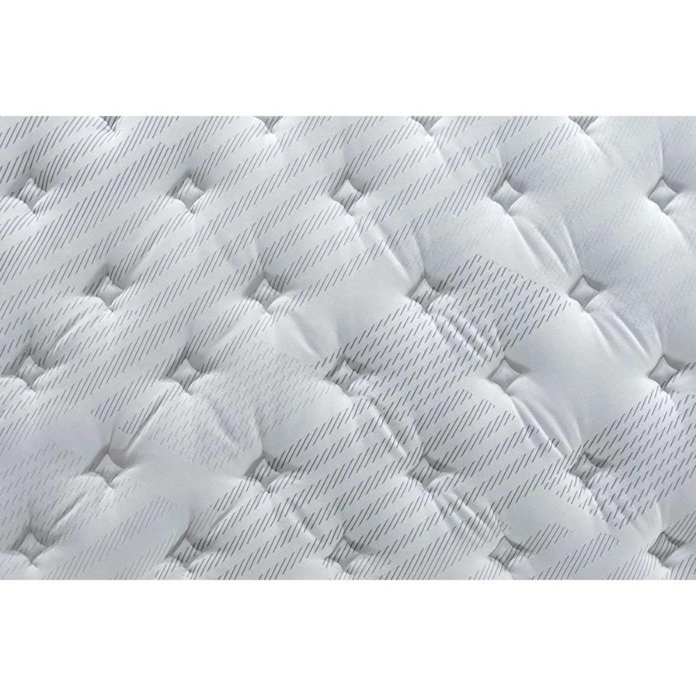 Cama Box Baú Solteiro: Colchão Anatômico Herval Georgetown C1620 Ergoplus + Base CRC Suede Gray(88x188x25) - 3