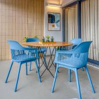 Kit Com 2 Cadeiras Montreal Com Estrutura Em Polipropileno Fratini Azul - 3