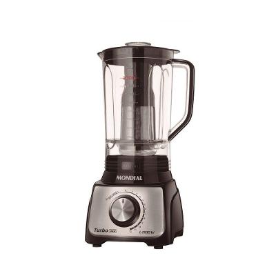 Liquidificador Mondial L1100 1100W 3L com Filtro e 12 Velocidades Preto 110V