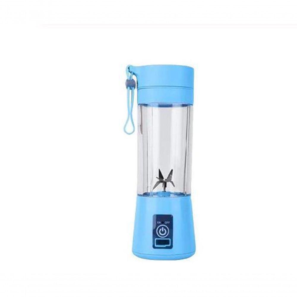 Mini Liquidificador Portátil Eletrico Juice Cup - Azul - 1