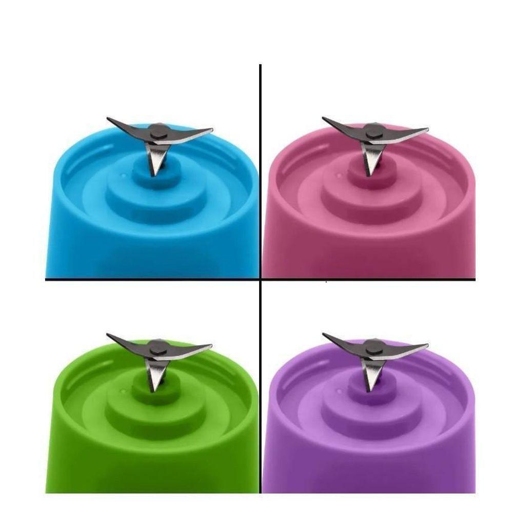 Mini Liquidificador Portátil Bateria Recarregavel - Roxo - 3