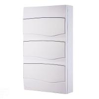 Quadro De Distribuição De Sobrepor 36 Din Ou 24 Nema Tramontina Com Porta Branca Tramontina - 1