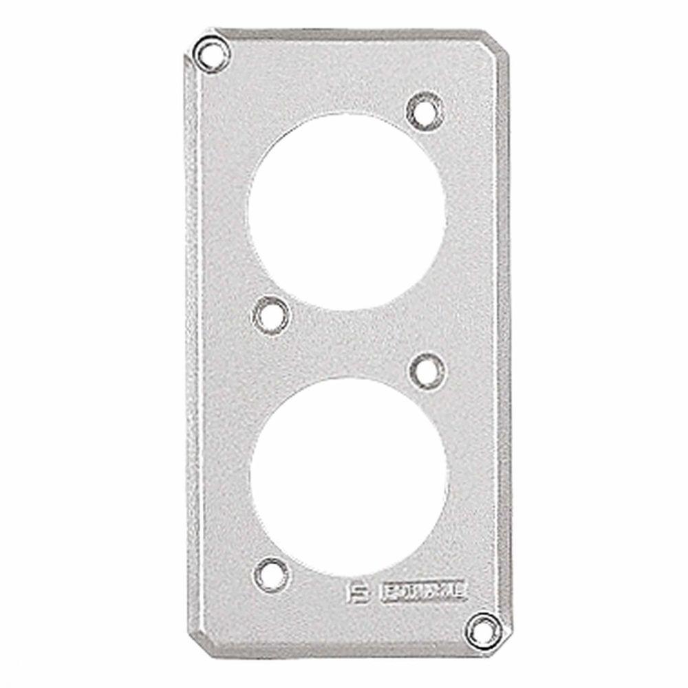 Tampa Para Condulete 1" Com 2 Postos Redondo Tramontina - 1