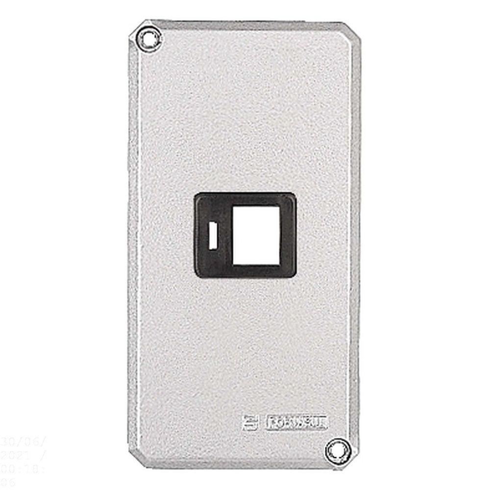 Tampa Para Condulete 1" Com 1 Posto Com Suporte Para Rj Tramontina - 1