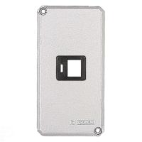 Tampa Para Condulete 1" Com 1 Posto Com Suporte Para Rj Tramontina - 1