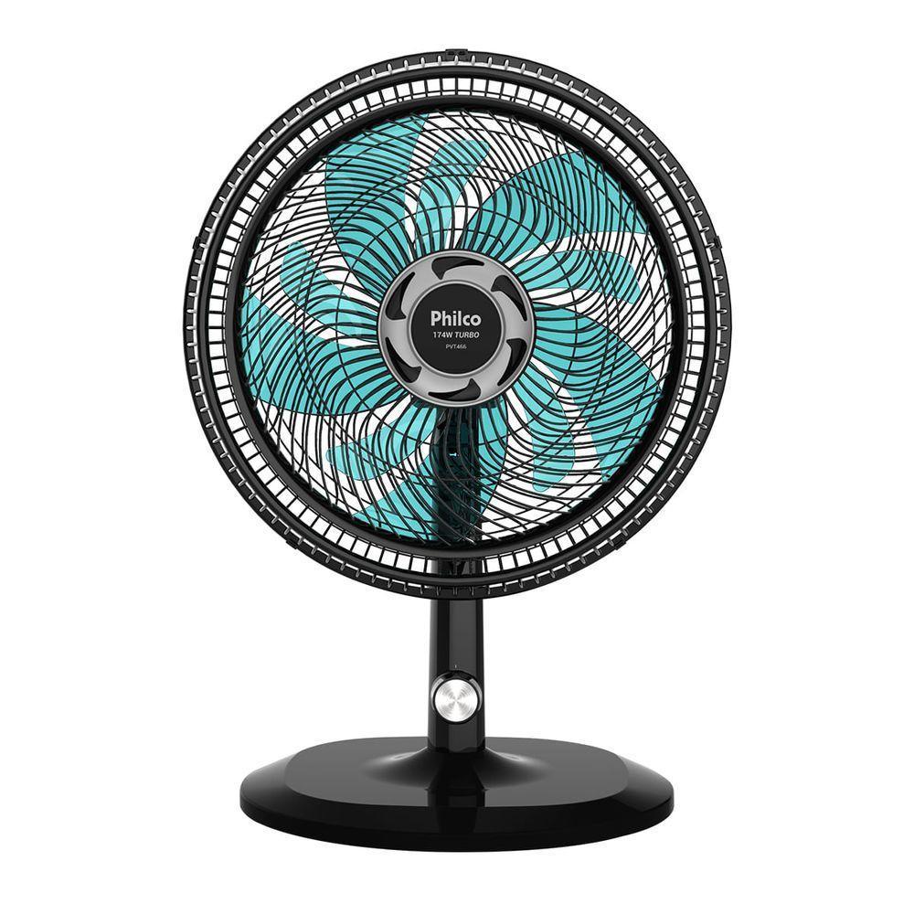 Ventilador De Mesa/coluna Philco 40cm Pvt466 Maxx Force Preto 220v - 6
