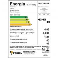 Ventilador De Mesa/coluna Philco 40cm Pvt466 Maxx Force Preto 220v - 5