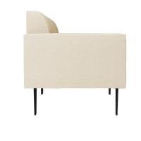 Sofá Namoradeira Pés Villach Marisa Linho D03 - D\'rossi Cor A19 Bege - 3