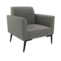 Poltrona Pés Villach Marisa Suede D03 - D\'rossi Cor Grafite - 1