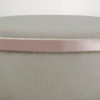 Puff Love Suede Base Cobre D\'rossi Cor Marrom Rato - 5