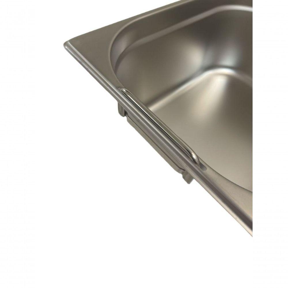 Cuba Gn 1-2 150mm 9,5l Com Alça - Platinox - 2