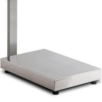 Balança Eletronica 150/50kg 40x28cm Com Coluna Pad Ramuza 2282 - 2