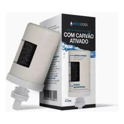 Kit 05 Un Vela Original Oasis Carvão Ativado Dupla Ação