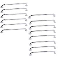 Alça De Apoio 70cm Barra Inox Kit 14 Unidades Idoso Deficiente Banheiro Box Parede Segurança Suporte - 1