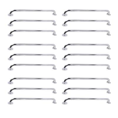 Alça De Apoio Barra 70cm Inox Kit 18 Unidades Idoso Cadeirante Deficiente Banheiro Box Parede
