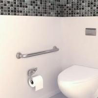 Alça De Apoio Barra 70cm Inox Kit 20 Unidades Idoso Cadeirante Deficiente Banheiro Box - 6