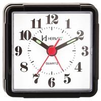 Relogio Despertador Quadrado Analógico Branco Herweg 2504 - 3