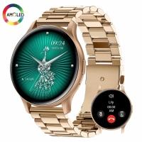 Relógio Inteligente 1.43 Polegadas Amoled Senbono Max 11 Rosa Marrom - 1