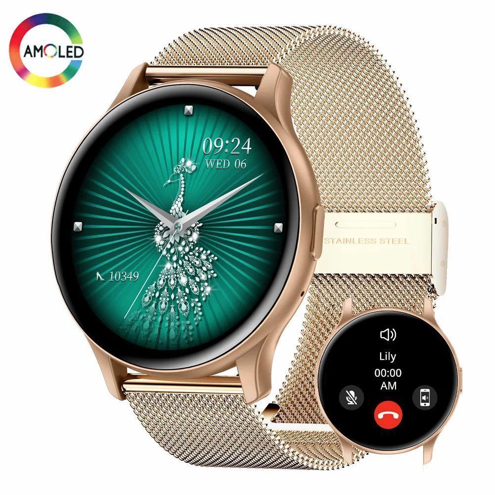 Relógio Inteligente 1.43 Polegadas Amoled Senbono Max 11 Rosa Escuro - 1