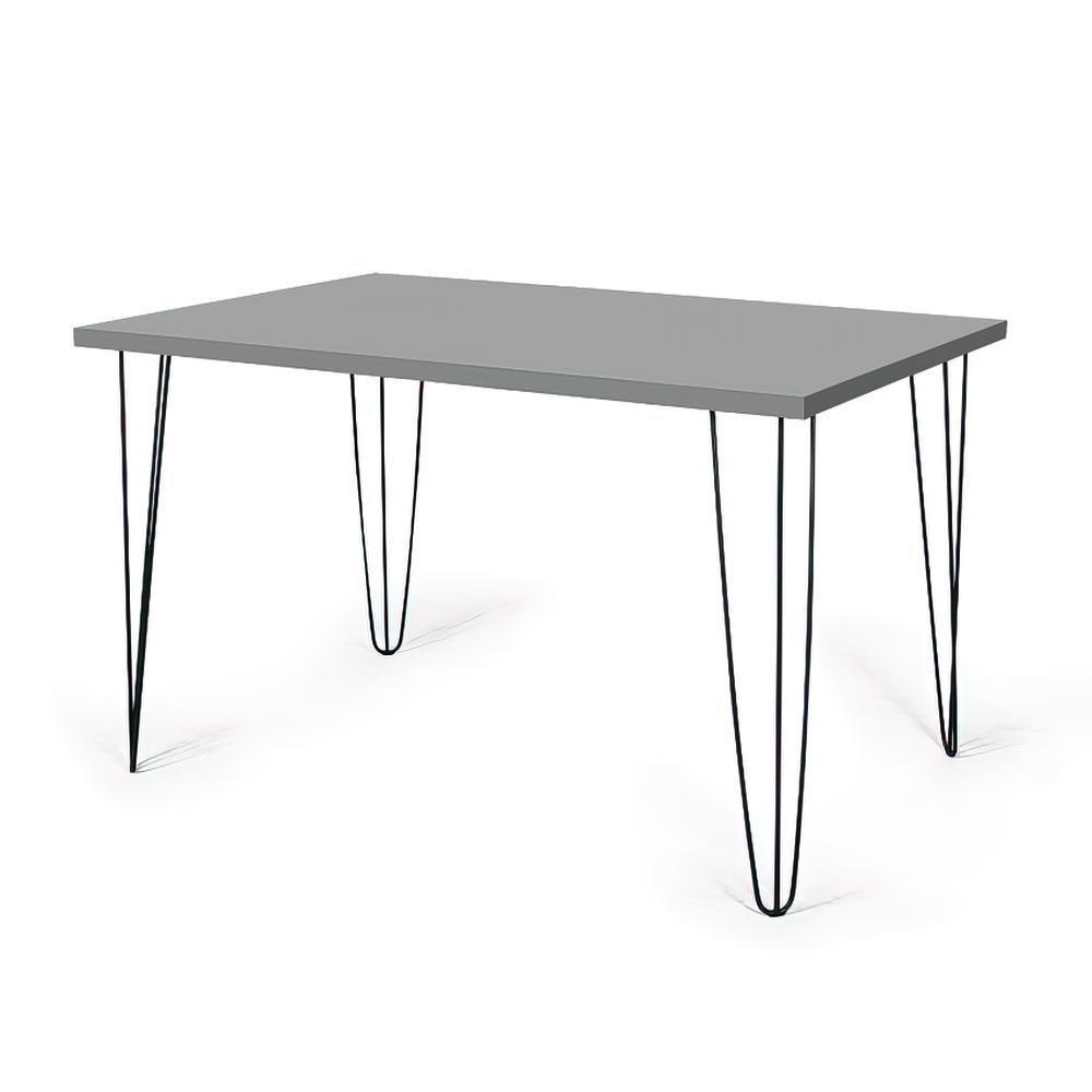 Conjunto Mesa De Jantar 130x80 Volpi 6 Cadeiras Eiffel Preto - 6