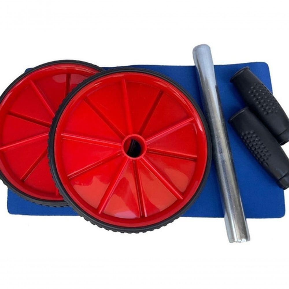 Rodinha Aparelho Para Abdominal Academia Em Casa Cross - 2