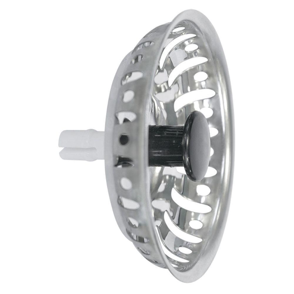 Tampa De Ralo De Pia Para Válvula Tramontina New 3 1-2 Inox - 4