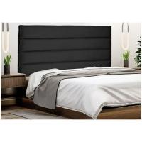 Cabeceira Queen 160 Cm Greta Suede Preto - 4