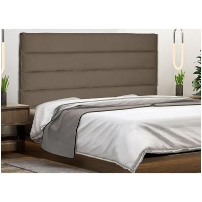 Cabeceira King 195 Cm Greta Suede Caramelo