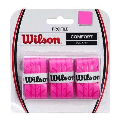 Overgrip Wilson Profile Com 03 Unidades Cor Rosa