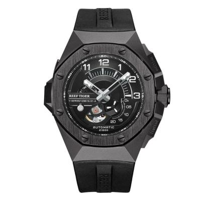 Relógio Masculino Reef Tiger Rga95s7-bbb à Prova D'água Preto