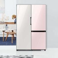 Painel Samsung Bespoke Em Vidro Bege Satin Beige 1door Ra-r23daa39gg - 2